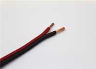 Cina 24 Awg Copper Speaker Cable Transparan PE PVC Insulation menghubungkan loudspeaker perusahaan